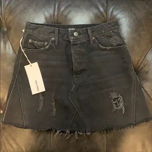 GRLFRND EVA Denim Skirt